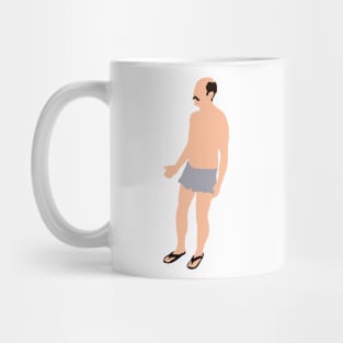 Never Nude Mug